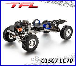 1/10 TFL Rock Crawler 4WD KIT C1507 LC70 RC Car Metal Chassis Model TOYOTA Shell