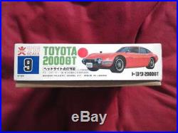 1/16th scale model BANDAI TOYOTA 2000GT Red color Minicar Assembly kit New E77