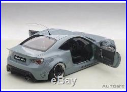 1/18 Autoart Rocket Bunny Toyota 86 (Concrete Grey/Black Wheels)