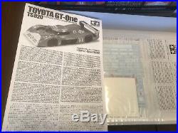 1/24 Tamiya Mercedes CLK-GTR AND Toyota GT-One TWO KITS