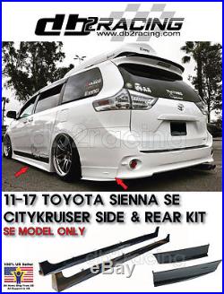 11-17 Toyota Sienna SE CITYKRUISER Side & Rear Kit JDM SWAGWAGON SE MODEL ONLY
