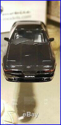 118 Toyota Supra 2.5 Twin Turbo By Otto Mobile 1990 OT222 1500pcs Black