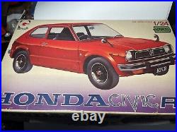1977 Honda Civic 1st Gen Model Kit. 1/24 Scale GRiP Models