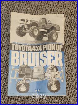 1985 Tamiya Bruiser 4x4 Toyota RC Truck Scale Crawler 5848 Vintage