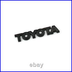 2007-2013 Matte Black Out Overlay Kits For Tundra SR5 V8 4x4 Nameplates Badges