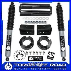 3 Front 3 Rear Lift Kit for 1995-2004 Toyota Tacoma 2WD 4WD Extended Shocks