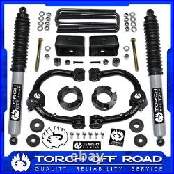 3 Front 3 Rear Lift Kit for 1995-2004 Toyota Tacoma Ext Shocks Diff Drop UCA