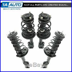 4 Piece Front & Rear Complete Loaded Strut & Spring Assembly Set for Highlander