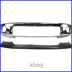 521110C901, 521290C901 New Set of 2 Front Chrome for Toyota Tundra 07-13 Pair