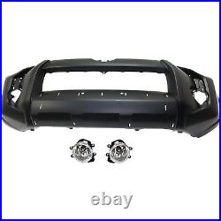 5211935914, 8121012230, 8122012230 CAPA Set of 3 Bumper Covers Fascias Front