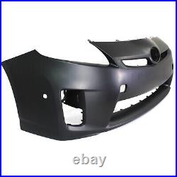 5211947918, 5380147040 CAPA Bumper Covers Fascias Set of 2 Front for Prius Pair