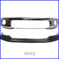 521290C901, 521110C021 New Bumper Covers Fascias Set of 2 Front for Tundra Pair