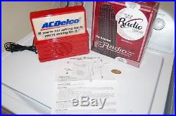 AC AM FM Delco Radio & key holder GM Chevy accessory promo 70s 60s Nos vintage