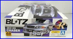AOSHIMA 1/24 Model Car Blitz Toyota JZX100 CHASER TOURER Model kit Read Vtg JPN