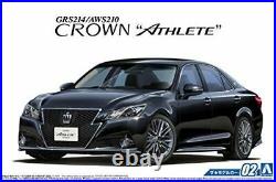 Aoshima 1/24 Toyota GRS214/AWS210 Crown Athlete G'13 Plastic Model Kit NEW