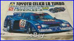 Aoshima Rc Car Model Kit Japan Rare 1/16 Toyota Celica Lb Turbo Body Motor F/s