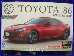 Aoshima Toyota 86 GT Limited Red Pre Painted 1/24 Model Kit #20933