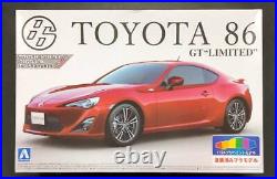 Aoshima Toyota 86 GT Limited Red Pre Painted 1/24 Model Kit #20942
