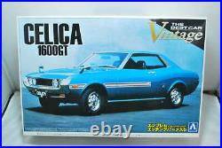 Aoshima Toyota Celica 1600GT The Best Car Vintage 1/24 Model Kit #17558