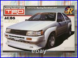 Aoshima Toyota Corolla Levin TRD AE86 Racing Development 1/24 Model kit #20562