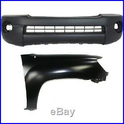 Auto Body Repair For 2005-2011 Toyota Tacoma Front Right Bumper Cover Fender