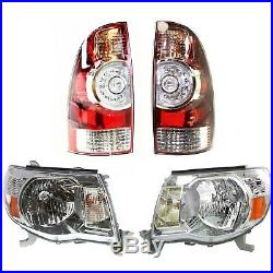 Auto Light Kit For 2009-2011 Toyota Tacoma Driver and Passenger Side Tail Light