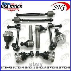 Ball Joint Tie Rod & Sway Bar Kit for Toyota Tacoma 4WD Base Models 05-14 10pc