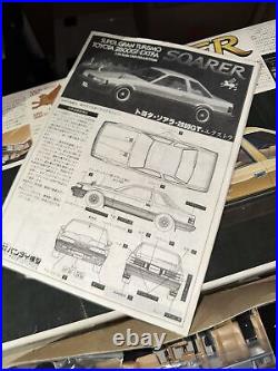 Bandai Toyota Soarer 2800GT-Extra Kit# 35269-1200 1/20 Scale Open Box New