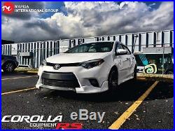 Body Kit Toyota Corolla Rs Model 2014 2016 Le Version