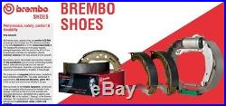 Brembo Rear Drums and Shoes Brake Kit for Toyota Camry LE 2.4L USA Models Only