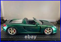 Built & Painted 1/24 Tamiya Porsche Carrera GT Green