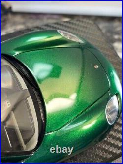 Built & Painted 1/24 Tamiya Porsche Carrera GT Green