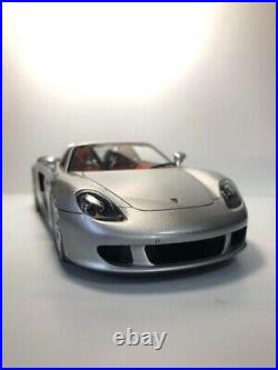 Built & Painted 1/24 Tamiya Porsche Carrera GT Silver