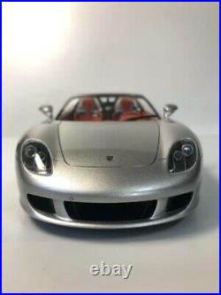 Built & Painted 1/24 Tamiya Porsche Carrera GT Silver