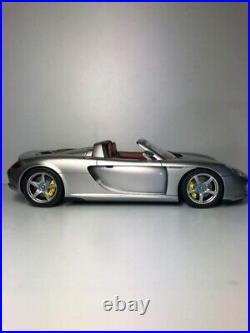 Built & Painted 1/24 Tamiya Porsche Carrera GT Silver