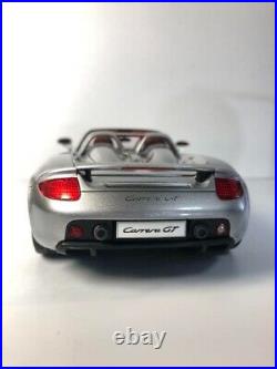 Built & Painted 1/24 Tamiya Porsche Carrera GT Silver