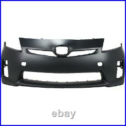 Bumper Cover Bumper Grille For 2010-2011 Toyota Prius Front Fits Halogen