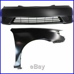 Bumper Cover Kit For 2005-2006 Toyota Camry Front For USA Built Models 2pc