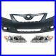 Bumper-Cover-Kit-For-2007-2009-Camry-Front-Fits-Models-Made-In-USA-3pc-01-oj