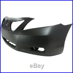 Bumper Cover Kit For 2007-2009 Camry Front With Fog Light Holes 2pc