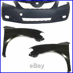 Bumper Cover Kit For 2007-2009 Toyota Camry Front 3pc