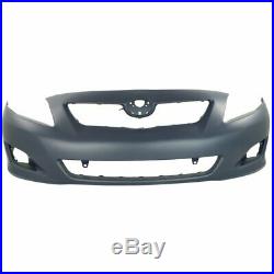 Bumper Cover Kit For 2009-10 Corolla Models With fog light holes Front 2pc