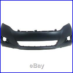 Bumper Cover Kit For 2009-16 Venza Front With Fog Light Holes Provision 4pc