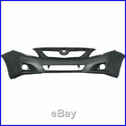 Bumper Cover Kit For 2009-2010 Toyota Corolla Front 2 Pieces