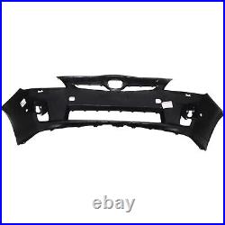 Bumper Cover Kit For 2010-2011 Prius Front 3pc Primed