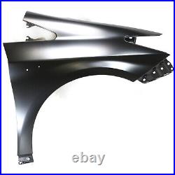 Bumper Cover Kit For 2010-2011 Toyota Prius Front 3pc with Fender