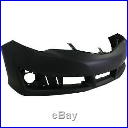Bumper Cover Kit For 2012-2014 Toyota Camry Primed With Fog Light Holes