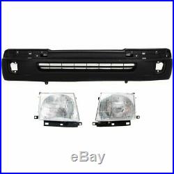 Bumper Cover Kit For 98-2000 Tacoma Models With Fog Light Holes Front 2pc
