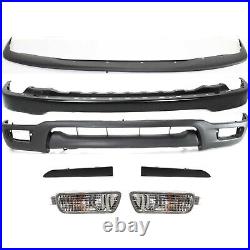 Bumper Kit For 2001-2004 Toyota Tacoma Base DLX Pre Runner Models Front 4WD RWD