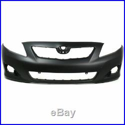 Bumper Kit For 2009-2010 Toyota Corolla S XRS Models Front CAPA Certified 2Pc